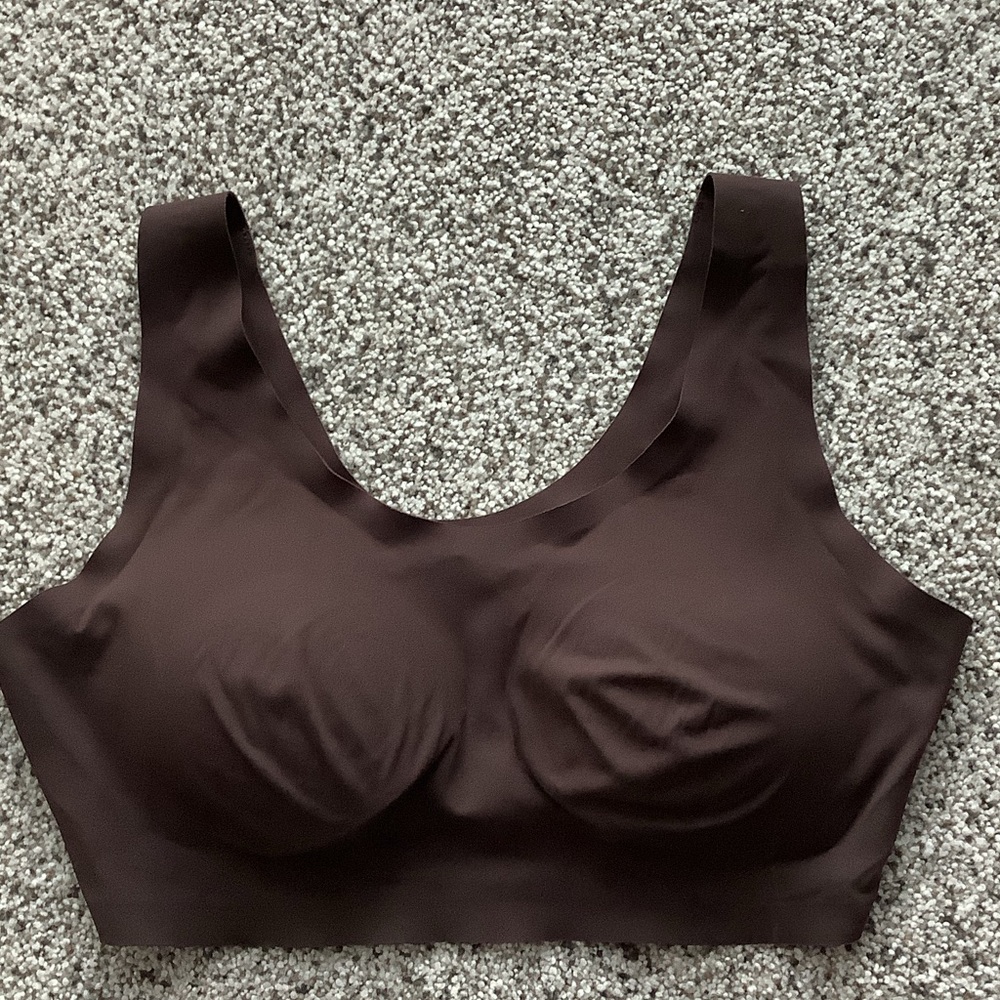 Aerie Smoothez Dark Chocolate Seamless Bra